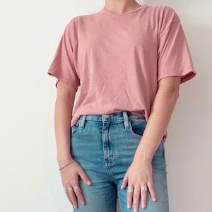 Brandy Melville boxy cropped tee